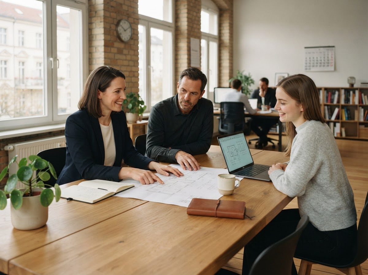 Vermünor Analyseteam bei der Auswertung von Marktdaten
